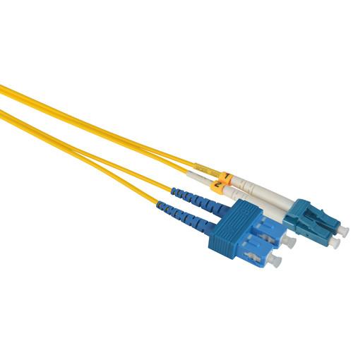 Camplex Duplex LC to Duplex SC Singlemode Fiber Optic Patch Cable