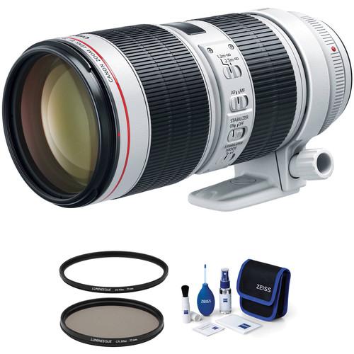 Canon EF 70-200mm f 2.8L IS III USM Lens with Accessories Kit