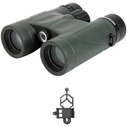 Celestron 10x32 Nature DX Binocular Digiscoping Kit