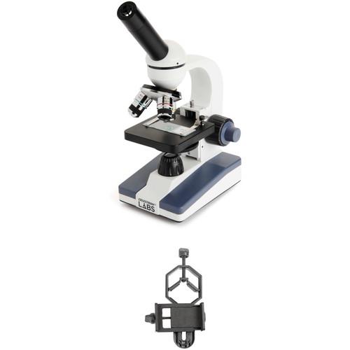 CELESTRON LABS CM1000C Cordless Monocular Microscope Digiscoping Kit