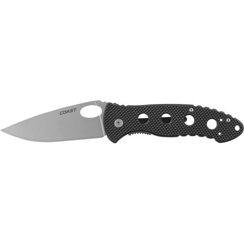 COAST DX338 Double-Lock Folding Knife with 3-Position Pocket Clip