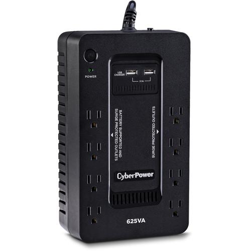 CyberPower ST625U 8-Outlet Standby UPS, CyberPower, ST625U, 8-Outlet, Standby, UPS