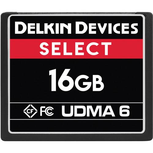 Delkin Devices 16GB Select UDMA 6 CompactFlash Memory Card