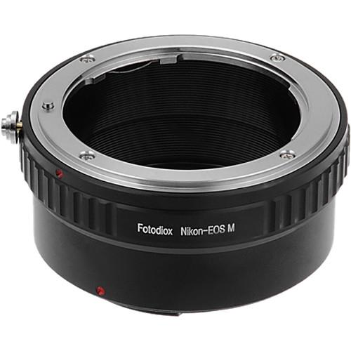 FotodioX Mount Adapter for Nikon F-Mount Lens to Canon EOS M Camera