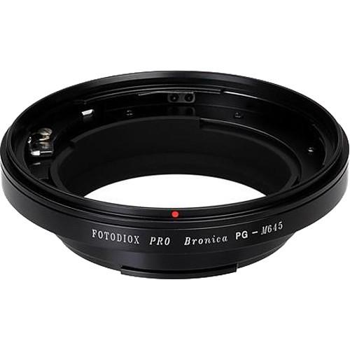 FotodioX Pro Mount Adapter for Bronica GS-1 PG Lens to Mamiya 645 Camera