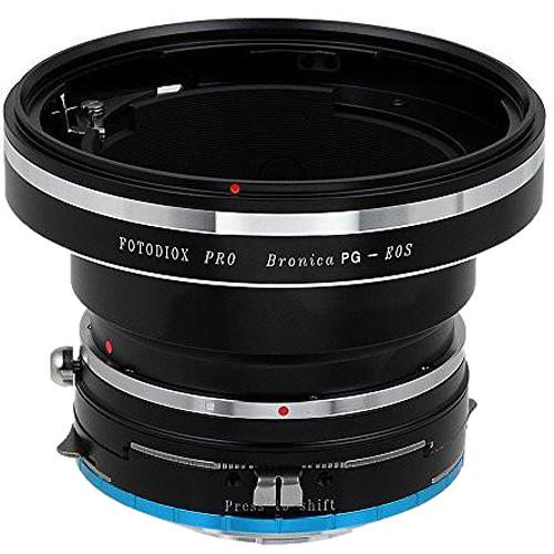 FotodioX Pro Shift Mount Adapter for Bronica GS-1 PG Lens to Fujifilm X-Mount Camera