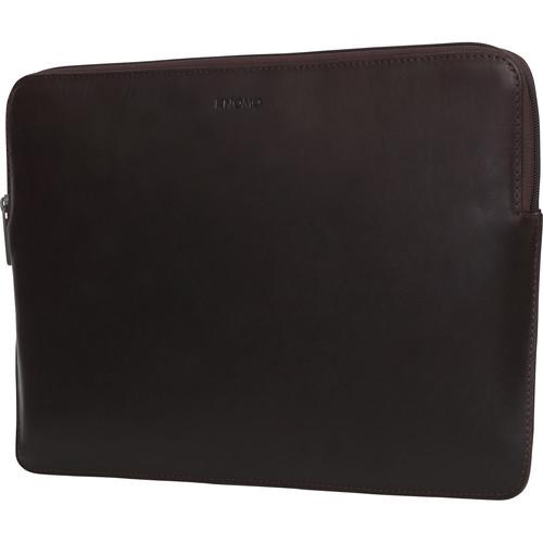 KNOMO USA 13" Leather Laptop Sleeve-Macbook