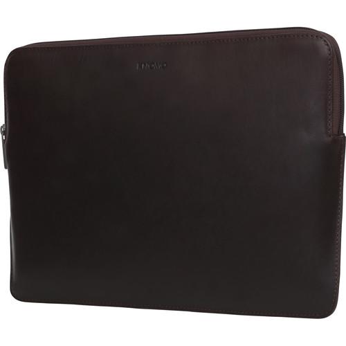 KNOMO USA 13" Leather Laptop Sleeve-Macbook Pro Macbook Air