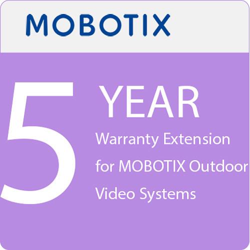 MOBOTIX 5-Year Warranty Extension for MOBOTIX Outdoor Video Systems