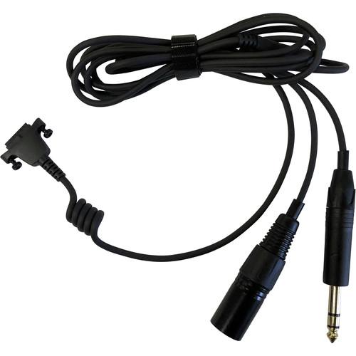 Sennheiser Cable-II-X3K1-Gold Straight Cable with XLR & 1 4" Connectors for HMD Headsets