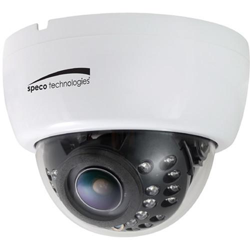 Speco Technologies CLED32DTW 2MP HD-TVI Dome Camera with Night Vision and 2.8-12mm Lens