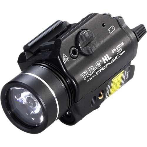 Streamlight TLR-2 HL High-Lumen Rail-Mounted Strobing Tactical Light with Red Laser