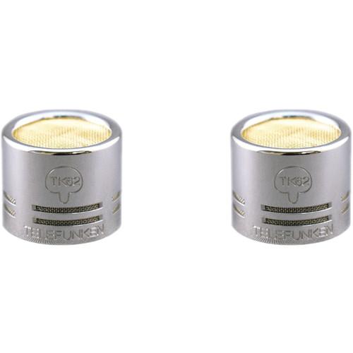 Telefunken TK62-S Small-Diaphragm Hypercardioid Capsules for ELA M 260 or M60 FET Microphones