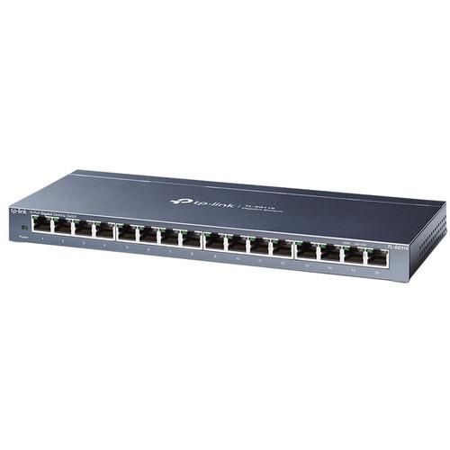 TP-Link TL-SG116 16-Port 10 100 1000 Mb s Desktop Switch