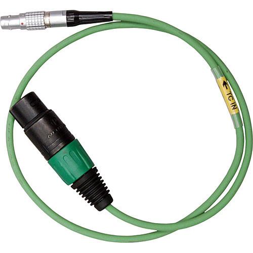 Ambient Recording 5-Pin Lemo Male to 3-Pin XLR Female Timecode Cable