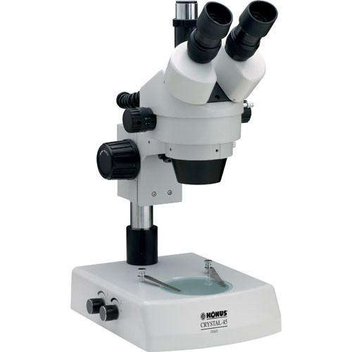 Konus Crystal-45 7-45x Zoom Stereoscopic Trinocular Microscope
