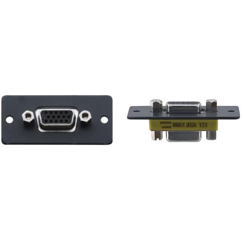 Kramer 15-Pin Sub-D HD Female to 15-Pin Sub-D HD Female Wall Plate Insert