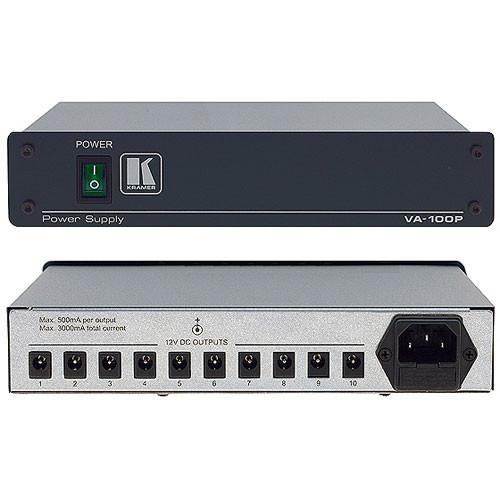 Kramer VA-100P 10 Port Universal 12 Volt Power Supply