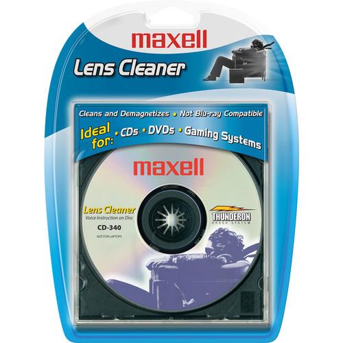 Maxell CD-340 Lens Cleaner, Maxell, CD-340, Lens, Cleaner