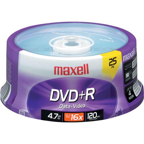 Maxell DVD R 4.7GB, 16x, Write-Once Recordable Disc