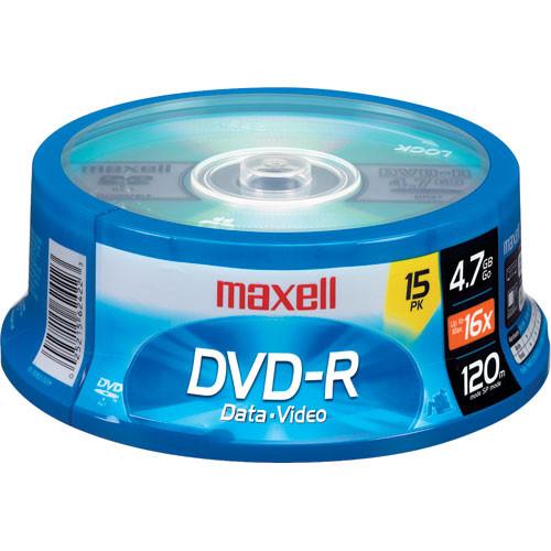 Maxell DVD-R 4.7GB Write-Once, 16x Recordable Disc