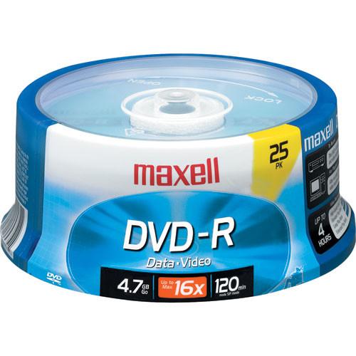 Maxell DVD-R 4.7GB Write-Once, 16x Recordable Disc