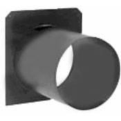 Mole-Richardson Snoot for Mighty Mole - 8"