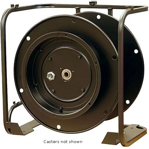 Whirlwind WD7C - Large Stackable Cable Reel with Built-In Connector Panel and Locking Casters
