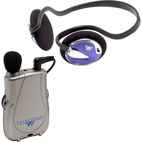 Williams Sound PKT D1-H26 - Pocketalker Ultra Personal Amplifierwith HED 026 Behind-the-Neck Headphone