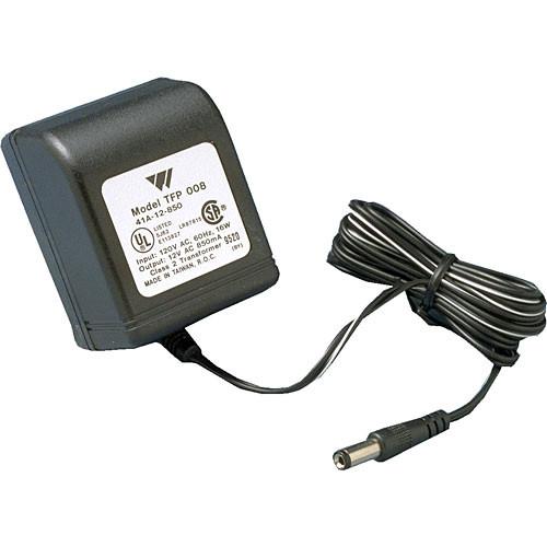 Williams Sound TFP008 - 110VAC 12VAC Power Supply for T27, IC-1, TEL040
