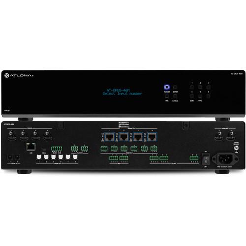 Atlona OPUS 4K HDR 4 x 6 HDMI to HDBaseT Matrix Switcher