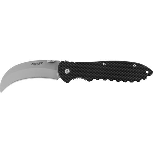 COAST DX300 Hooked Blade Folding Knife