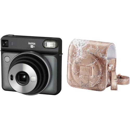 FUJIFILM INSTAX SQUARE SQ6 Instant Film Camera with Case Kit