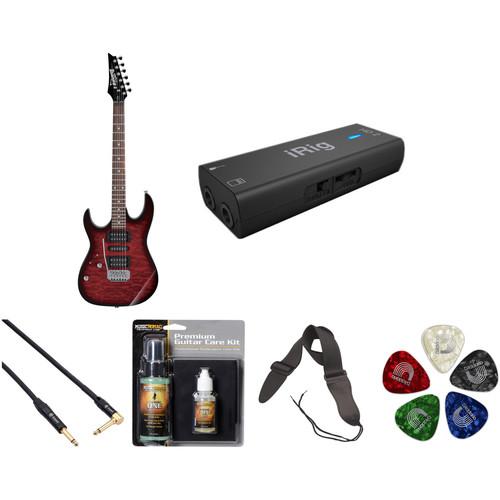 Ibanez GIO Series Electric Guitar Recording Starter Kit