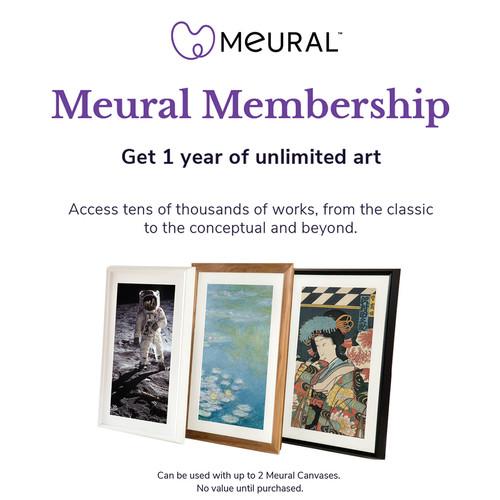 Meural Annual Membership Card