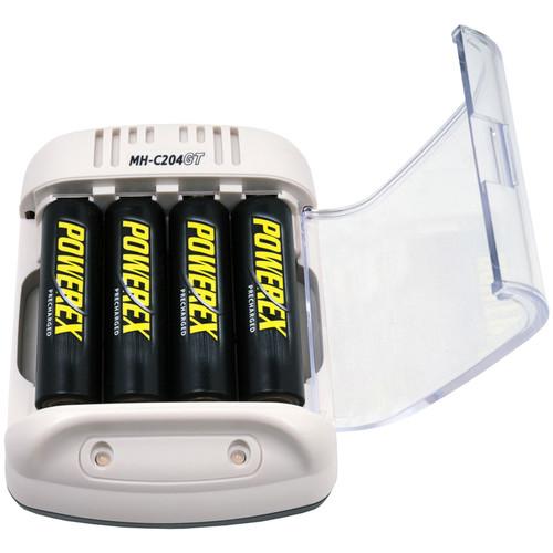 Powerex Smart Charger with Rechargeable AA