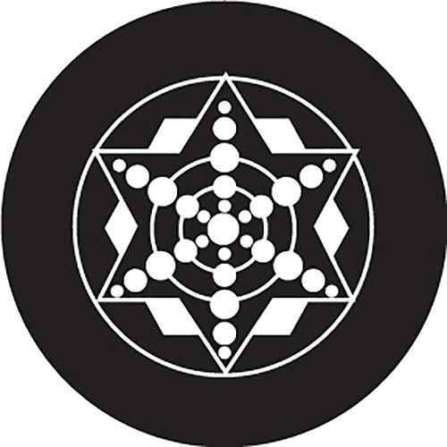 Rosco Five-Point Star Crop Circle B W Glass Gobo