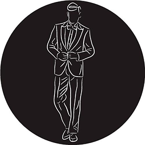 Rosco Groom in Suit B W Wedding Glass Gobo