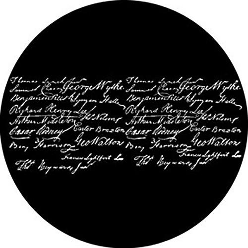 Rosco Independence 2 B W Breakup Glass Gobo