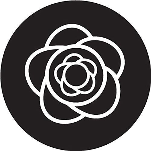 Rosco Lil Big Flower Crop Circle B W Glass Gobo