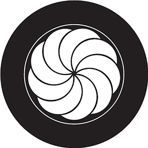 Rosco Shell Crop Circle B W Glass Gobo
