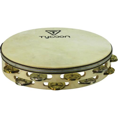 Tycoon Percussion Double Row Headed Tambourine