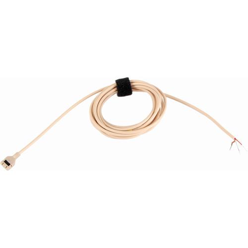 Voice Technologies VT106HOF Cardioid Lavalier Microphone with Unterminated 3-Wire Pigtail