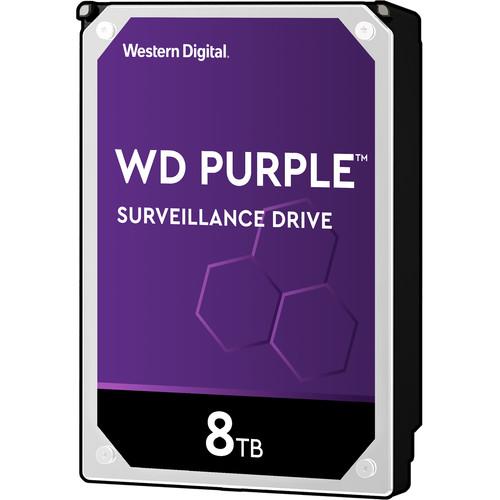 WD 8TB Purple 5400 rpm SATA III 3.5" Internal Surveillance Hard Drive