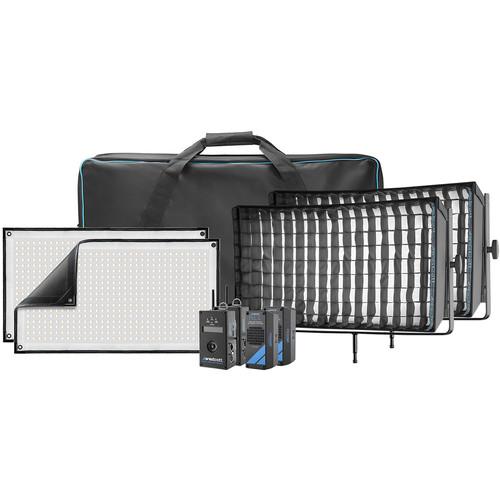 Westcott Flex Cine DMX Bi-Color LED Mat Two-Light Fixture Kit