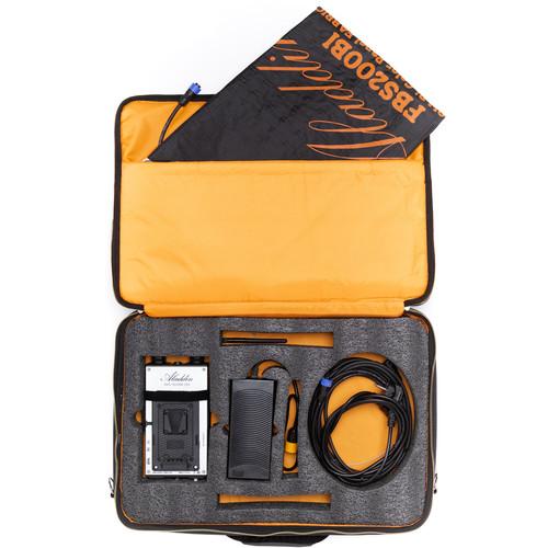 Aladdin Fabric-Lite 350W Bi-Color Kit with V-Mount Battery Plate