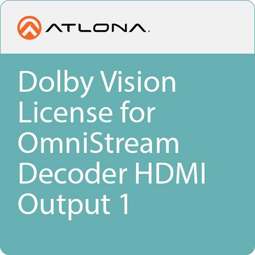 Atlona Dolby Vision License for OmniStream Decoder HDMI Output 1