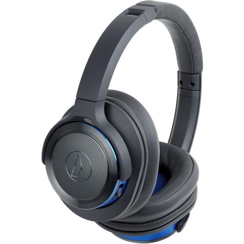 Audio-Technica Consumer ATH-WS660BT Solid Bass Wireless Over-Ear Headphones