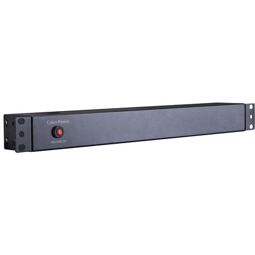 CyberPower PDU 16A 100-125 50 60Hz Nema 5-20P Plug, 12-Out 5-20R, Rackmount 1U,15