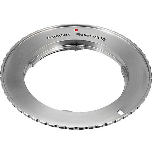 FotodioX Lens Mount Adapter with Generation v10 Focus Confirmation Chip for Rolleiflex SL35-Mount Lens to Canon EF or EF-S Mount Camera